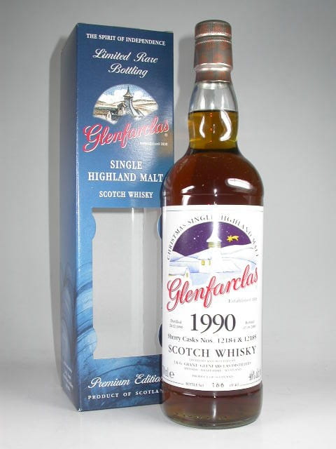 Glenfarclas Christmas 1990/2009 Cask #12184 & 12185 Oloroso Sherry Casks 46%vol. 0,7l