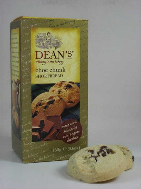 Dean's chock chunk shortbread 160g