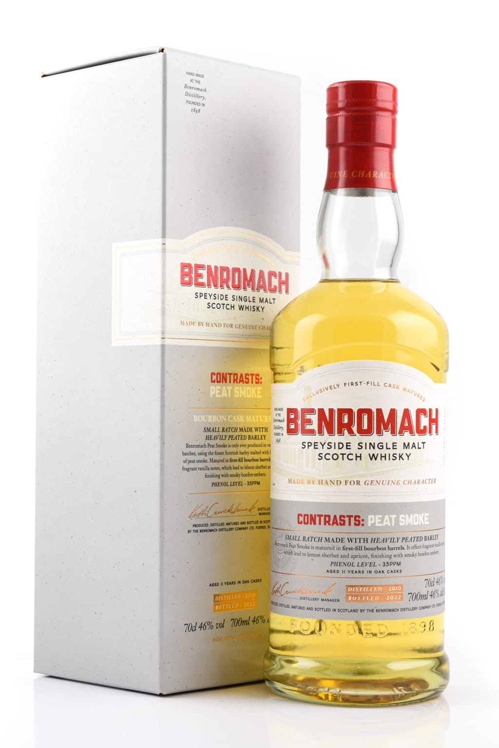 Benromach Peat Smoke 2010/2021 46%vol. 0,7l Benromach Peat Smoke 2010/2021 46%vol. 0,7l