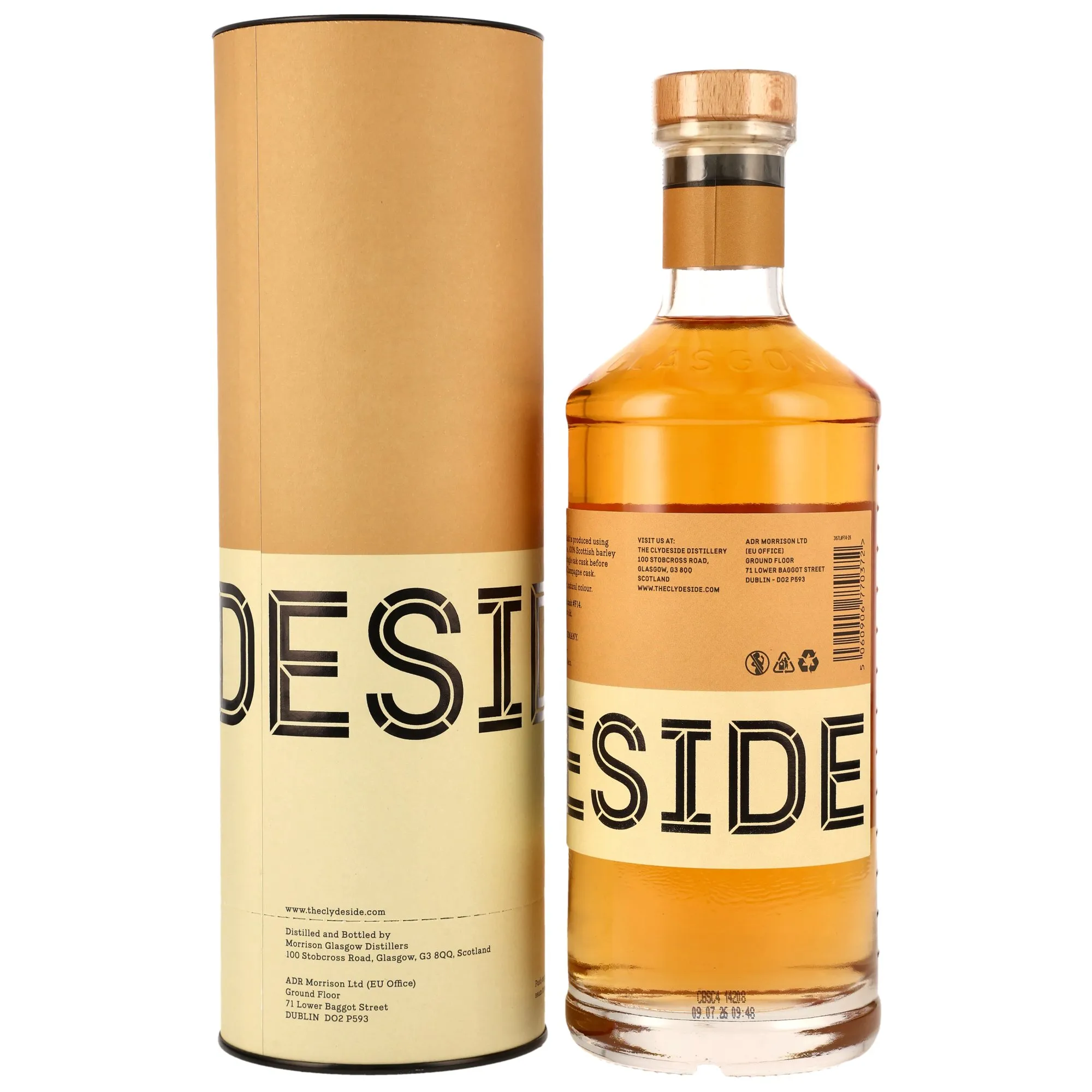 Clydeside 2019/2026 - 7 Year Old - Rose Champagne Cask Finish #F14