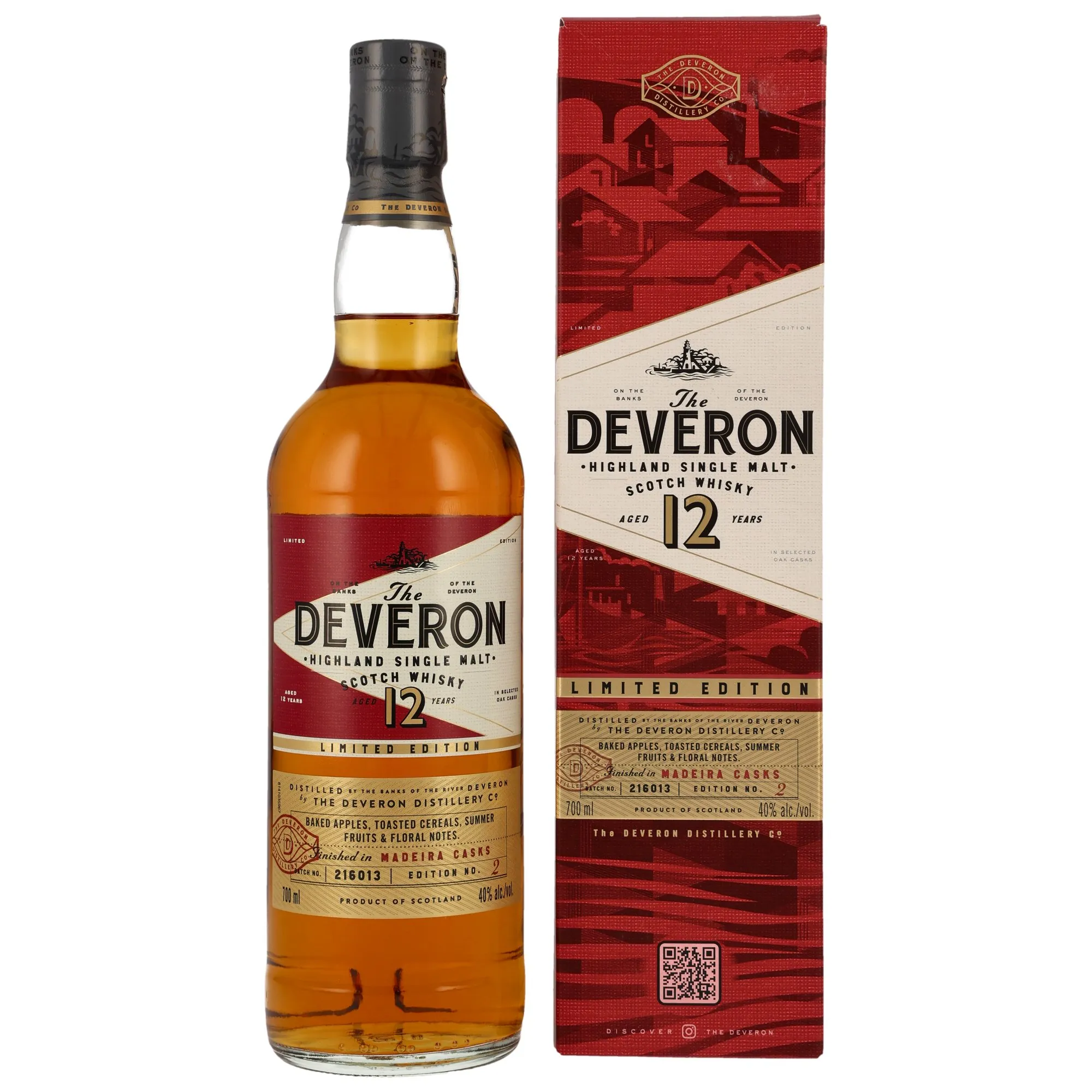 The Deveron 12 Year Old Madeira Casks