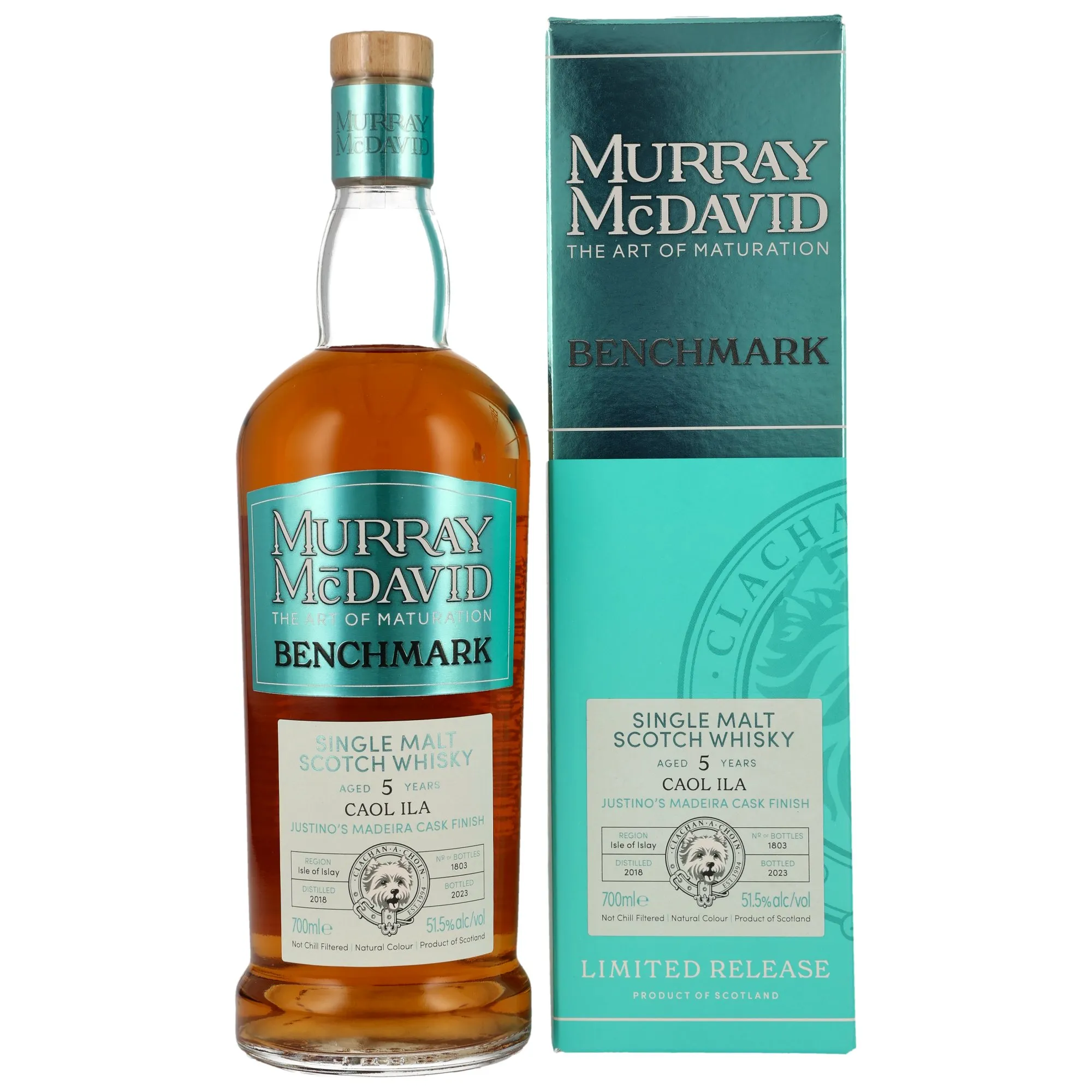Caol Ila 2018/2023 - 5 Year Old - Madeira Cask - Murray McDavid