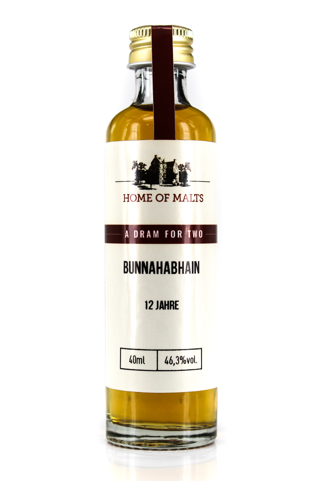 Bunnahabhain 12 Jahre 46,3%vol. Sample 0,04l