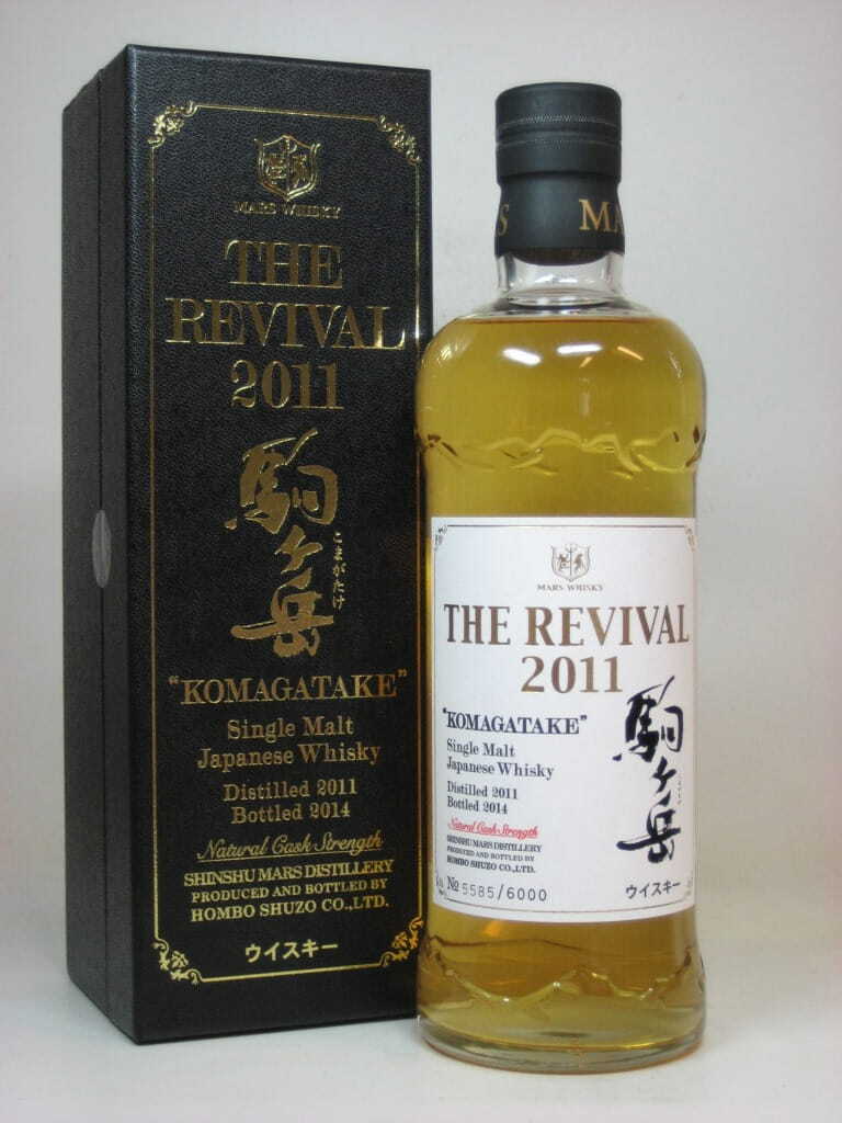 The Revival 2011 "Komagatake" Shinshu Mars 58% vol. 0,7l The Revival 2011 "Komagatake" Shinshu Mars 58% vol. 0,7l