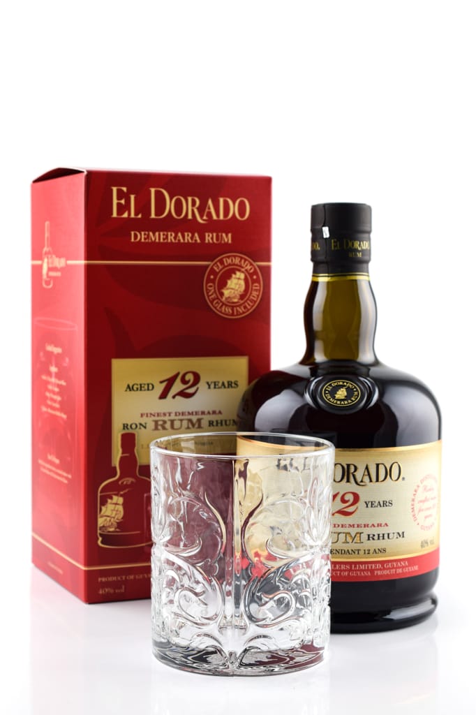 El Dorado 12 Jahre mit Tumbler