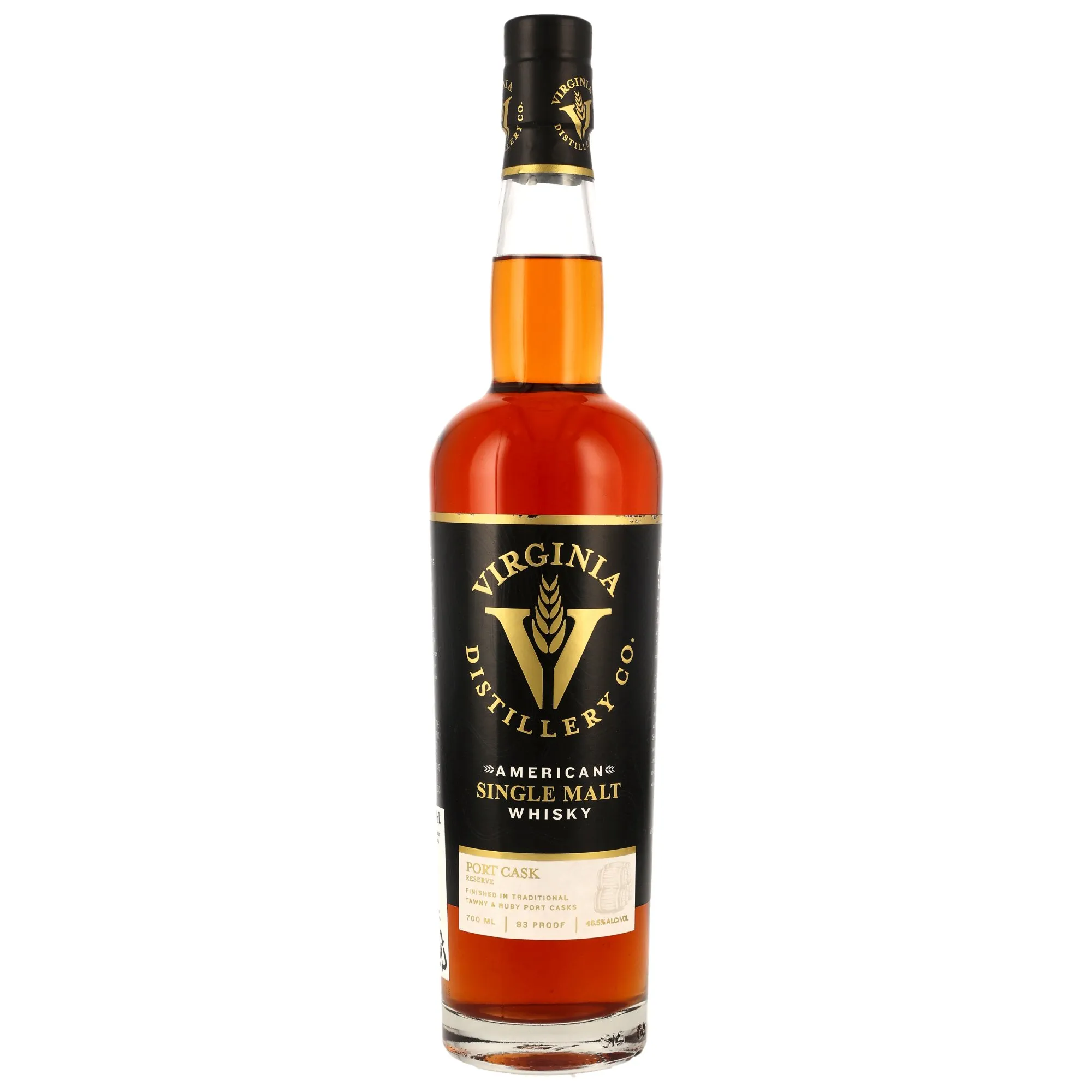 Virginia Distillery Co. Port Cask Reserve, Bourbon & Port Cask, 46.5%