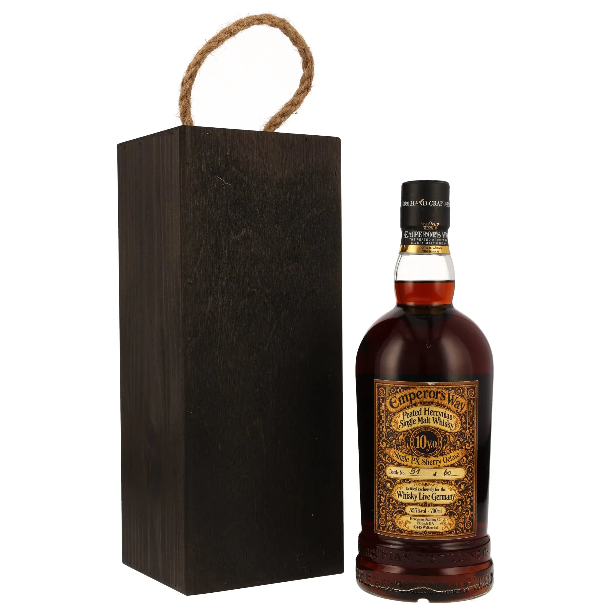Emperors Way 10 Year Old - Peated Single PX Sherry Octave - Whisky Live Germany