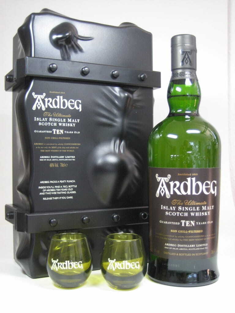 Ardbeg Escape Pack 46%vol. 0,7l mit zwei Gläsern
