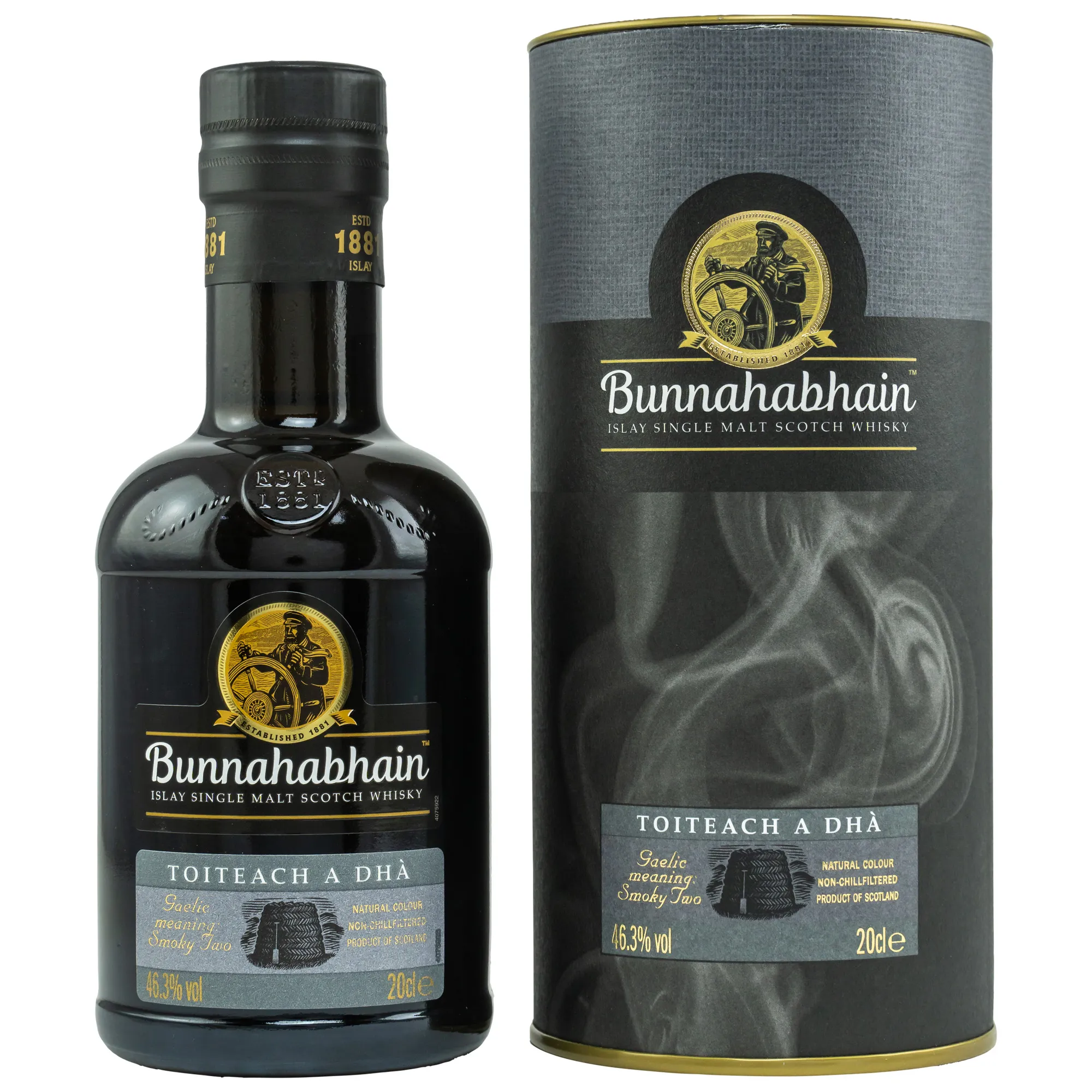 Bunnahabhain Toiteach A Dhà, Bourbon & Sherry Cask, 2020, 46.3%