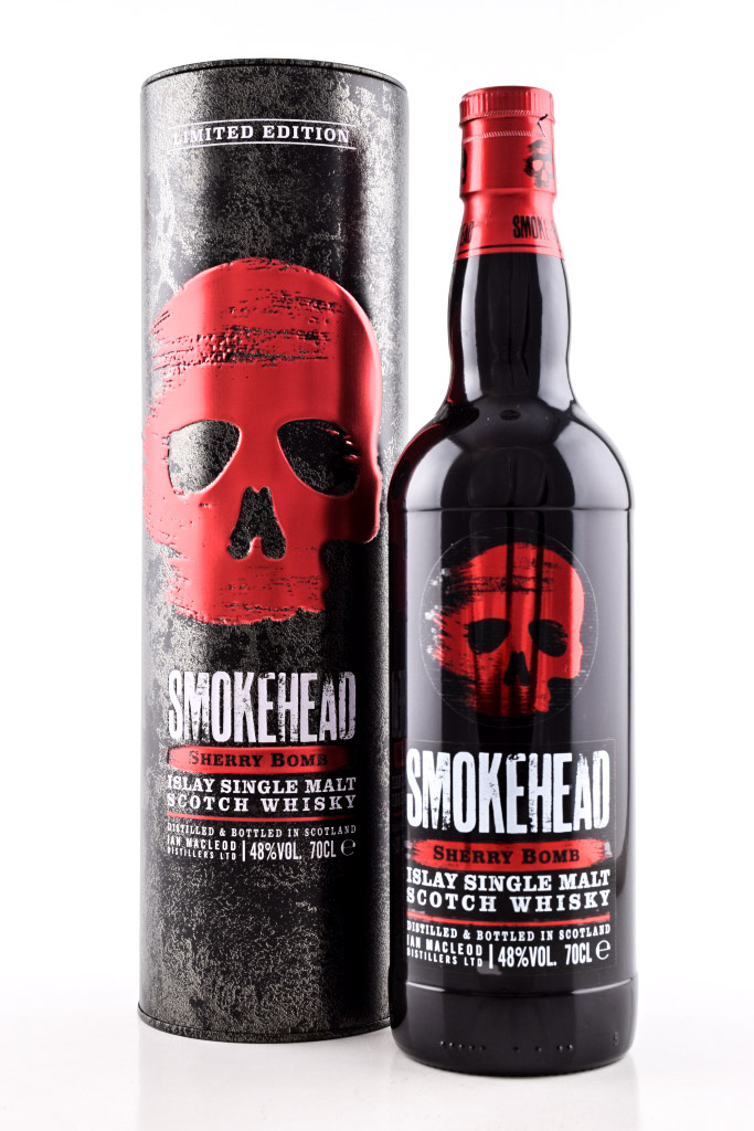 *Smokehead Sherry Bomb Limited Edition 48%vol. 0,7l - ohne Geschenkdose