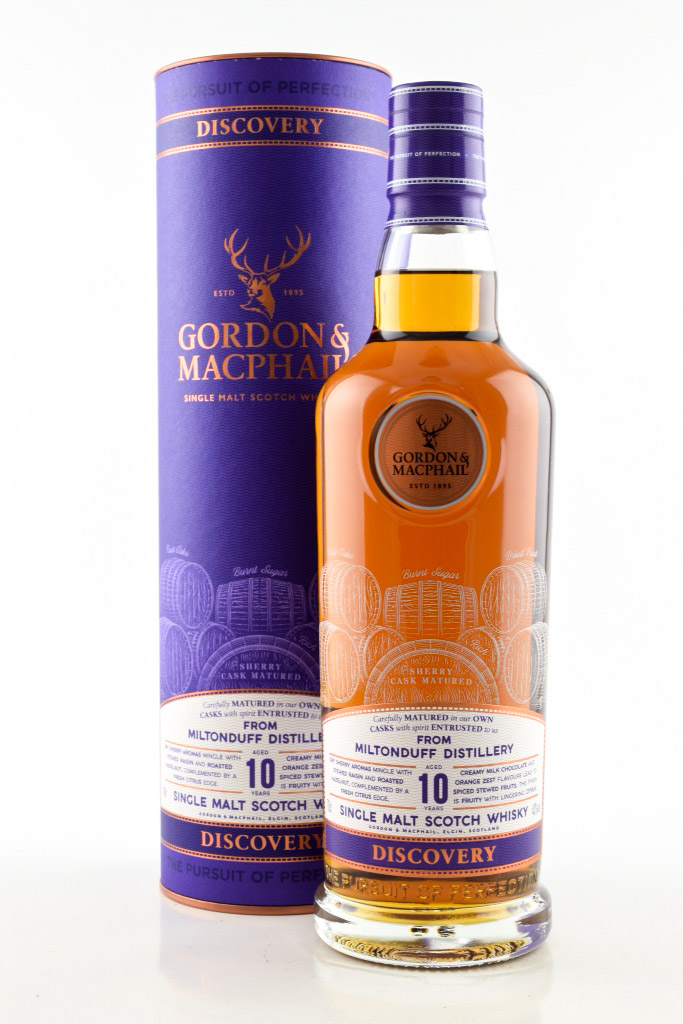 Miltonduff 10 Jahre Gordon & MacPhail Discovery