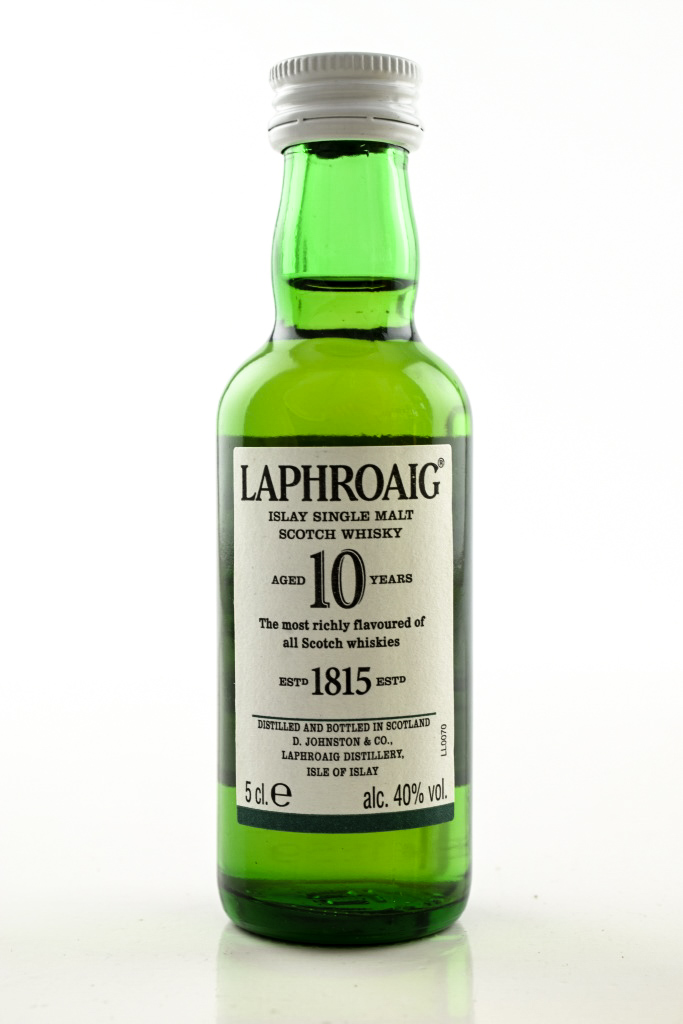 Laphroaig 10 Year Old 40% vol. 0.05l Laphroaig 10 Year Old 40% vol. 0.05l