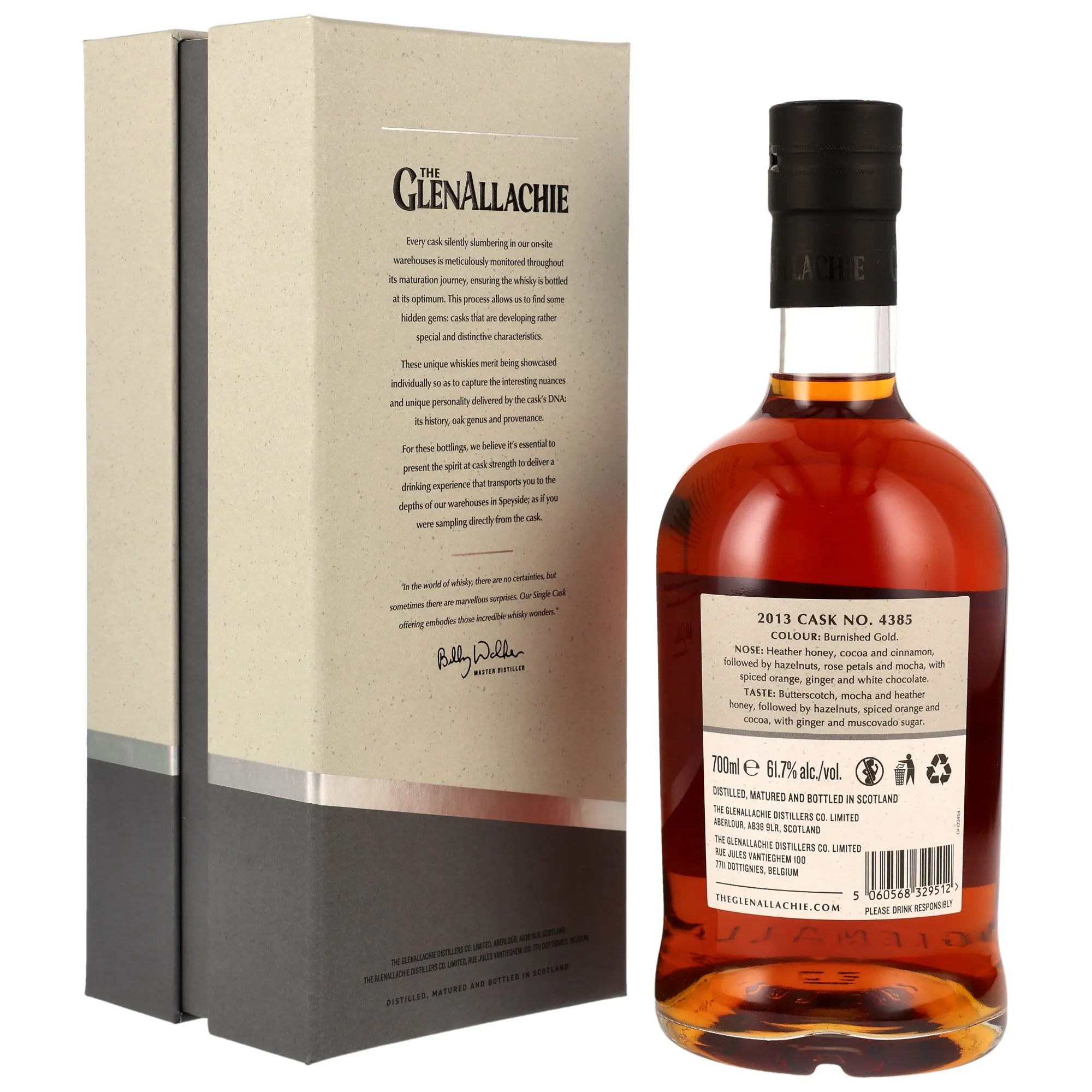 GlenAllachie 2013/2025 - 12 Jahre - European Virgin Oak Hogshead #4385