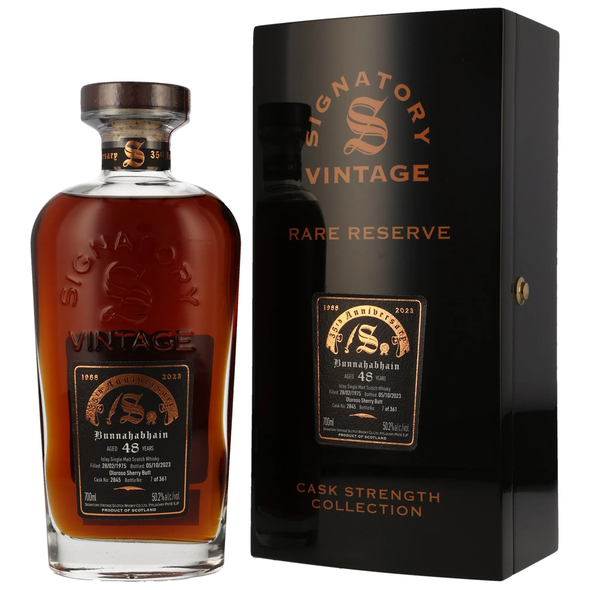 Bunnahabhain 1975/2023 - 48 Jahre #2845 - 35th Anniversary - Sig RR