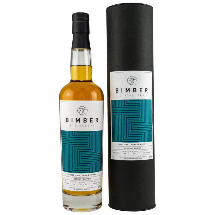 Bimber Ex-Bourbon Single Cask #104 Germany Edition 59,7%vol. 0,7l