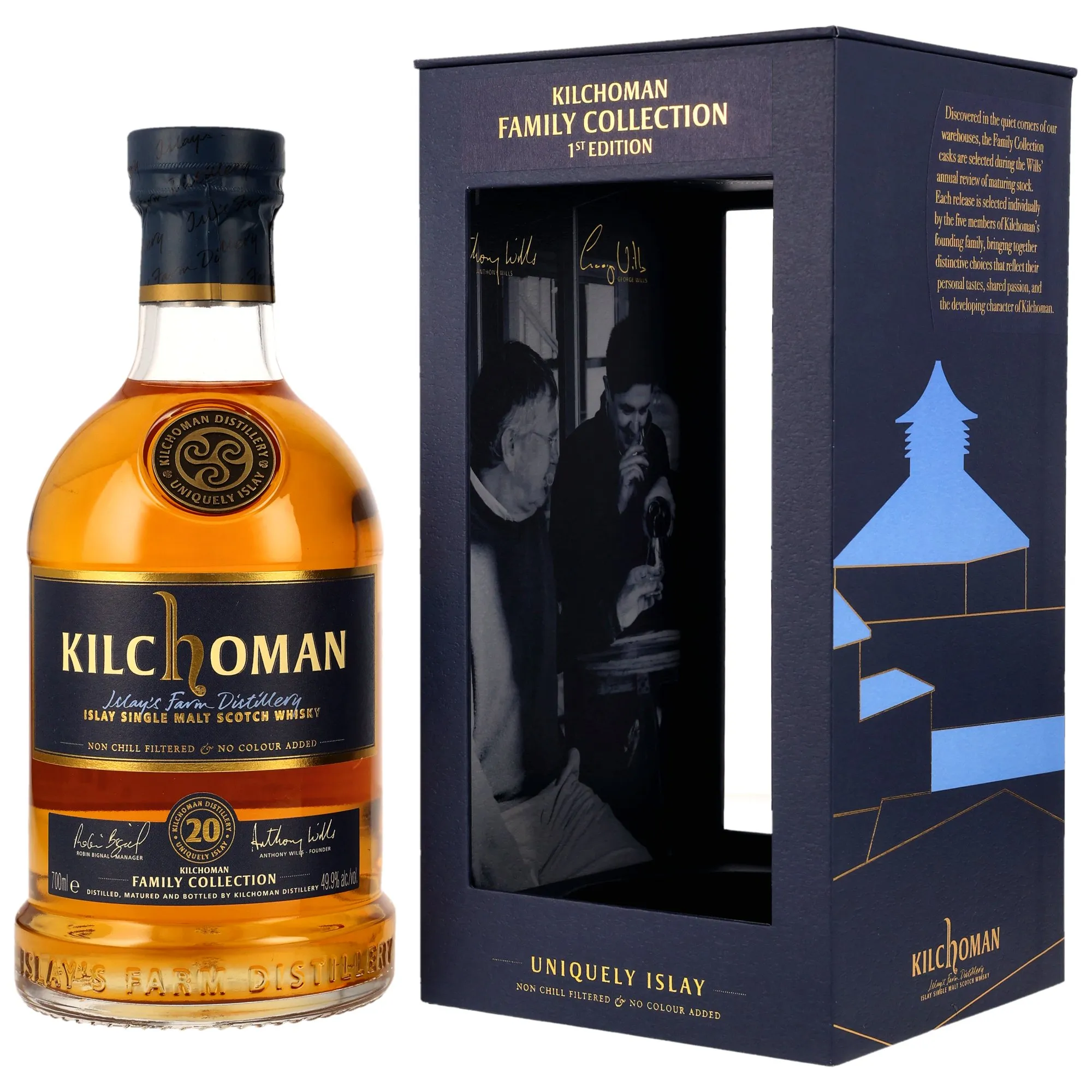 Kilchoman 20 Jahre - Family Collection - Borbon Cask Matured Heavily Peated