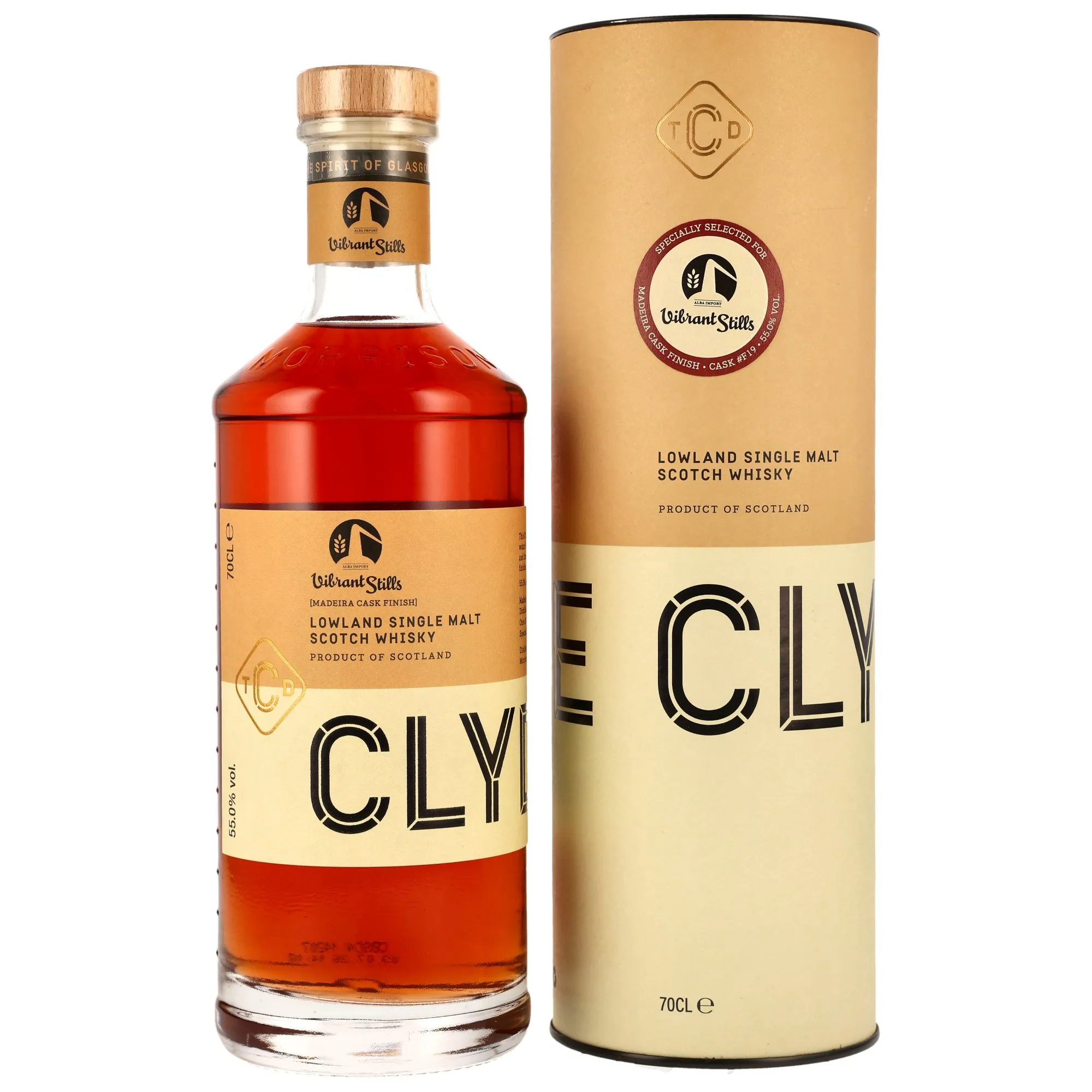 Clydeside 2019/2026 - 7 Year Old - Madeira Cask Finish #F19