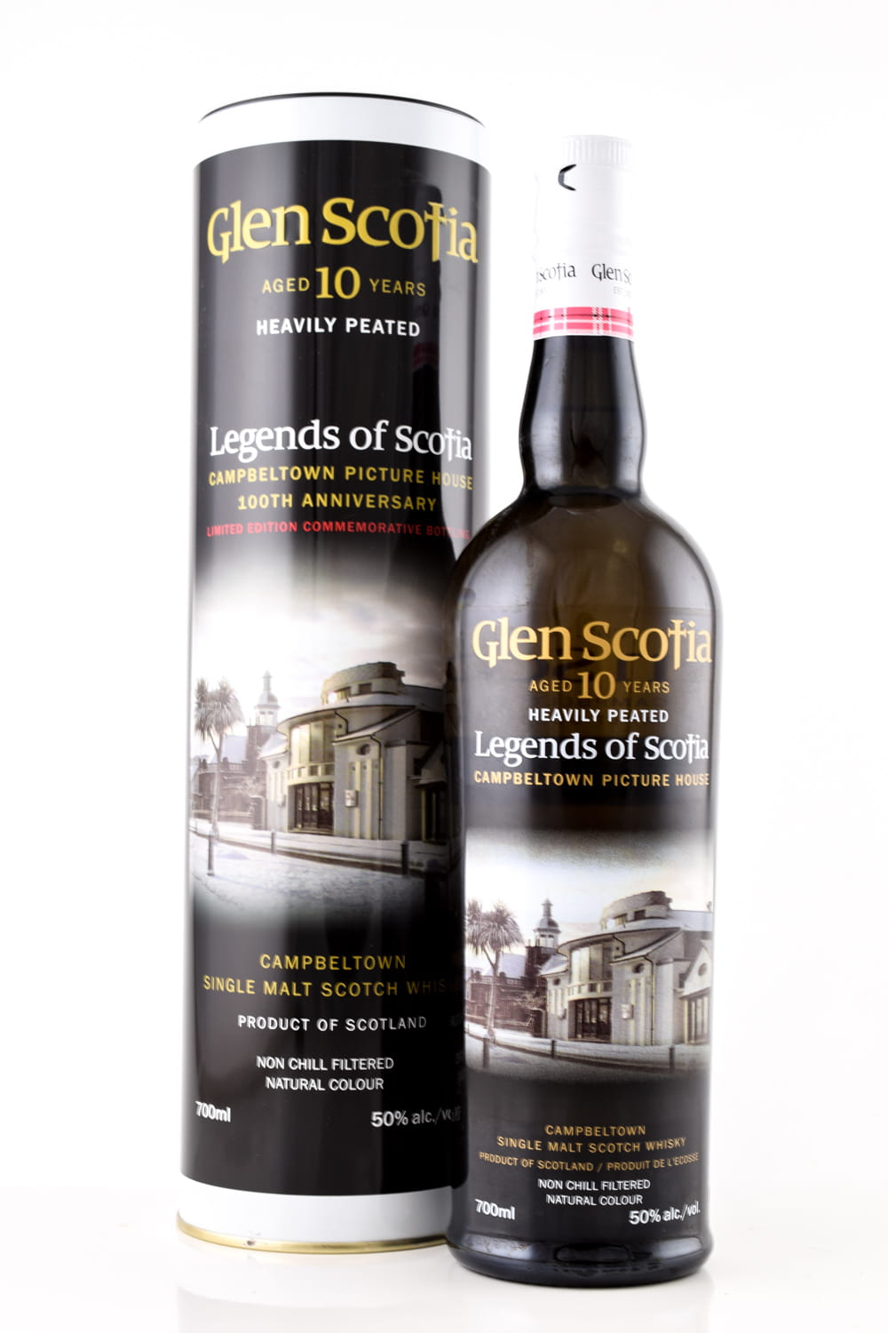 *Glen Scotia 10 Jahre Picture House 100th Anniversary 50%vol. 0,7l - ohne Geschenkdose