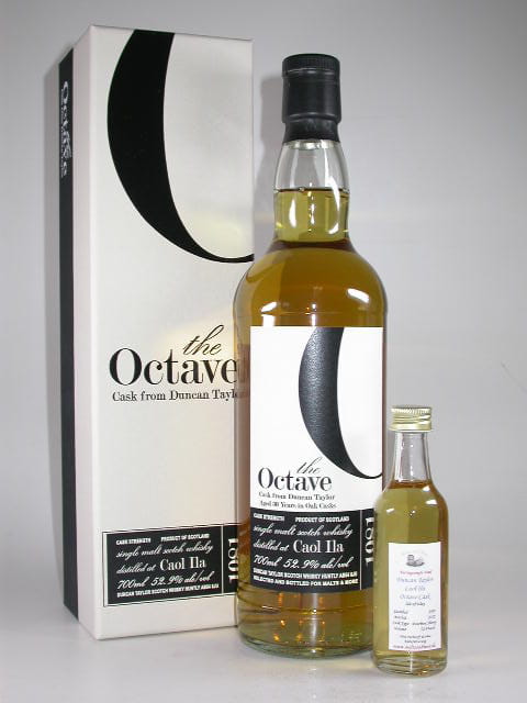 Caol Ila 1981/2012 Octave-Cask f. Malts and More Duncan Taylor 52,9%vol. Sample 0,05l