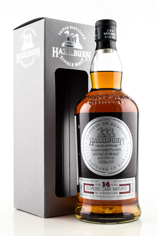Hazelburn 14 Year Old Oloroso Cask Matured 49.3% vol. 0,7l Hazelburn 14 Year Old Oloroso Cask Matured 49.3% vol. 0,7l