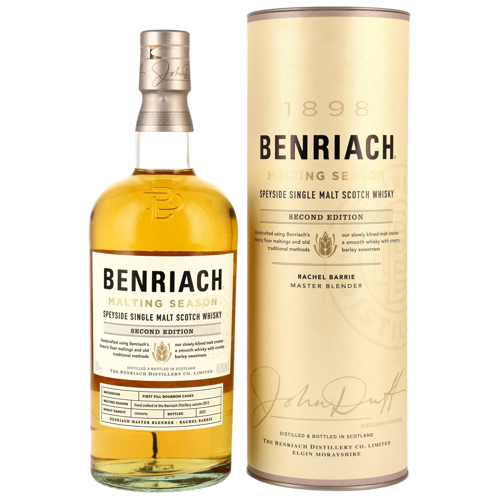 Benriach Malting Season Second Edition 9 Year Old, Batch No. 2, 2022, 48.9%
