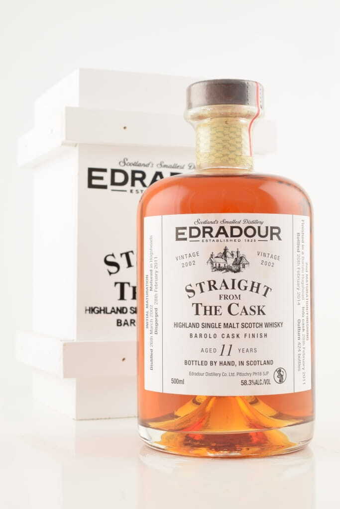 Edradour 2002/2014 Barolo Cask Finish 58.3% vol. 0.5l Edradour 2002/2014 Barolo Cask Finish 58.3% vol. 0.5l