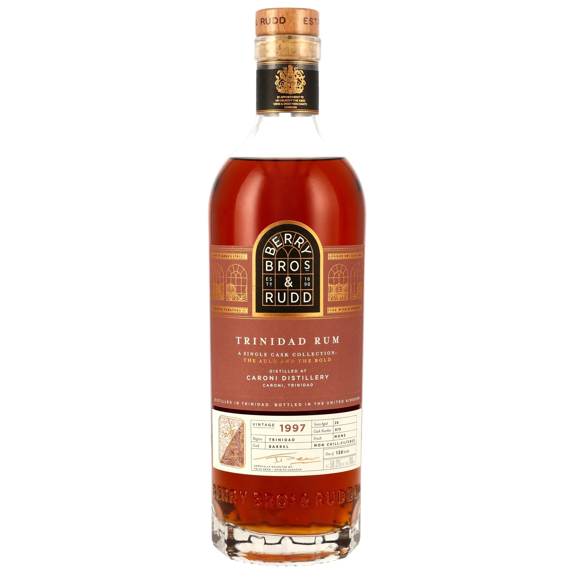 Caroni Rum 1997 - 28 Jahre - Barrel #879 The Auld & The Bold (Berry Bros & Rudd)