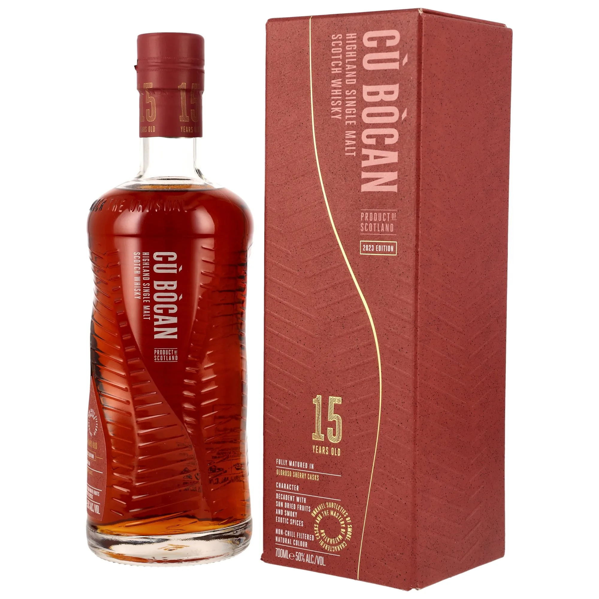 Cu Bocan 15 Year Old - 2023 Release, Oloroso Sherry Cask, Batch No. 2, 2023, 50%