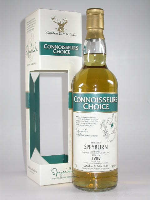 Speyburn 1988/2010 Refill Sherry Gordon & MacPhail Connoisseurs Ch. 43%vol. 0,7l