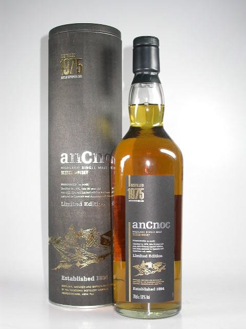 An Cnoc 1975/2005 Spanish & American Oak 50%vol. 0,7l