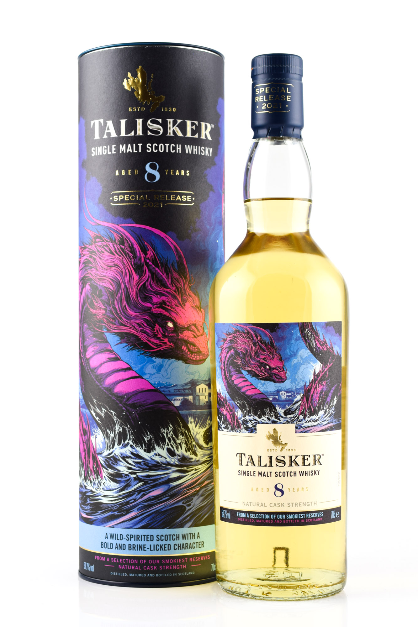Talisker 8 year old Special Release 2021 59,7%vol. 0,7l Talisker 8 year old Special Release 2021 59,7%vol. 0,7l