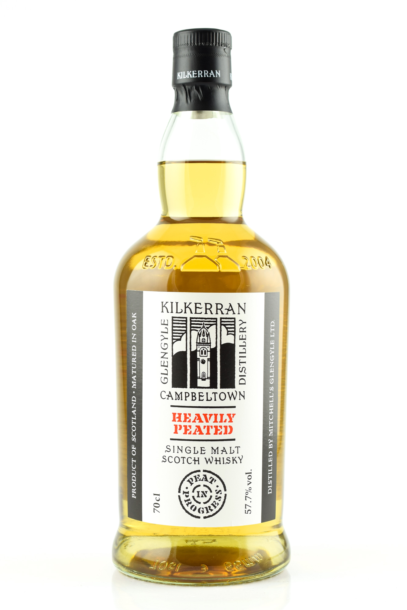 Kilkerran Heavily Peated Batch No. 5 57,7%vol. 0,7l Kilkerran Heavily Peated Batch No. 5 57,7%vol. 0,7l