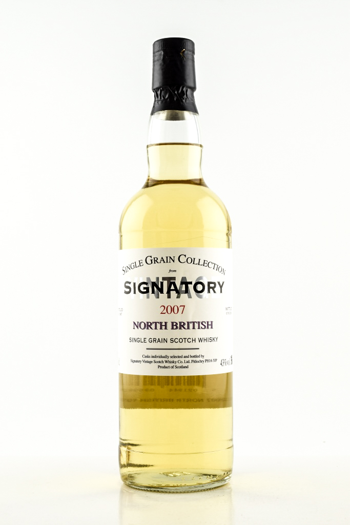 North British 2007/2018 Single Grain Collection Signatory 43%vol. 0,7l North British 2007/2018 Single Grain Collection Signatory 43%vol. 0,7l