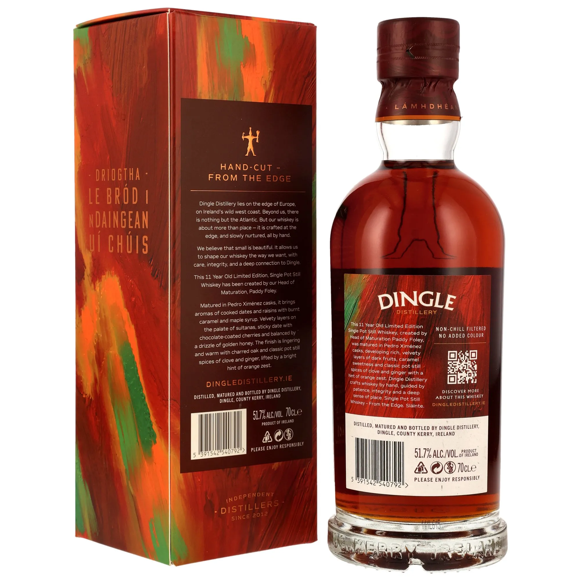 Dingle Single Pot Still Irish Whiskey - 11 Jahre - 2026 Release - PX Sherry Casks Limited Edition