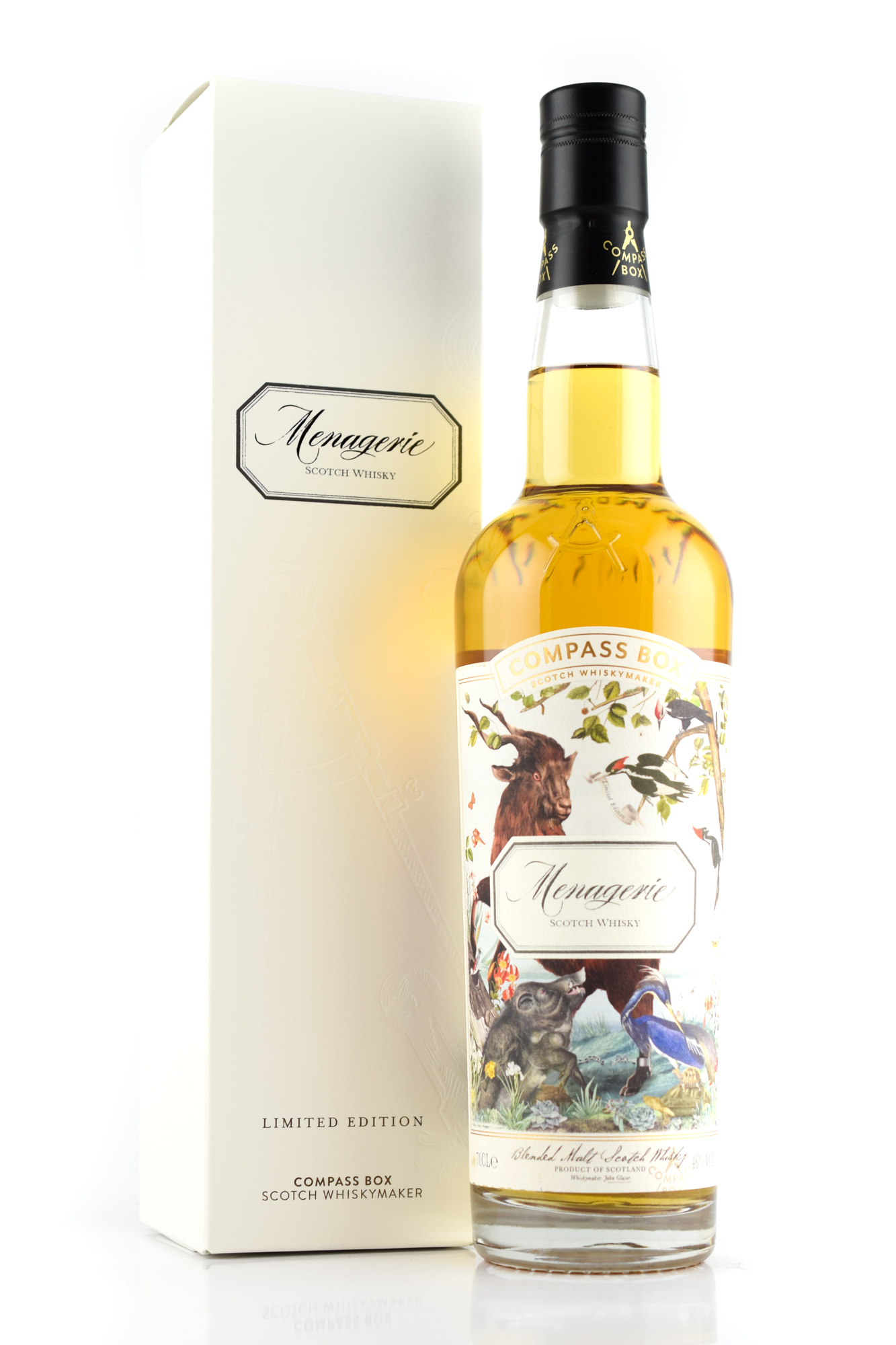 Menagerie Compass Box 46%vol. 0,7l Menagerie Compass Box 46%vol. 0,7l