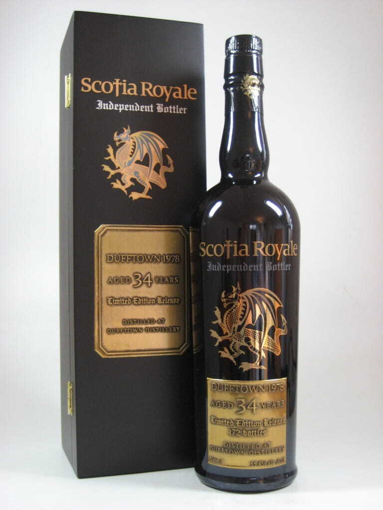 Dufftown 34 Jahre 1978 Scotia Royale 55,8%vol. 0,7l