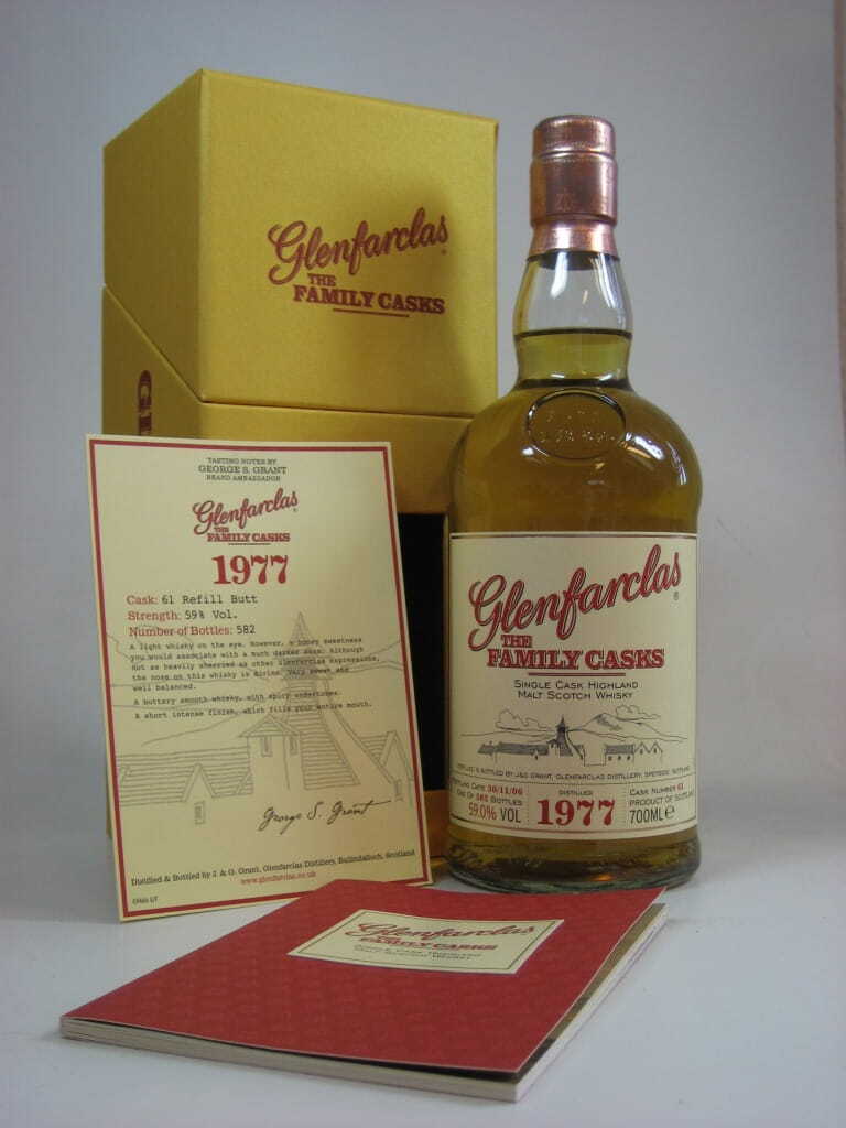 Glenfarclas "The Family Casks" 1977/2006 Refill Butt 59%vol. 0,7l