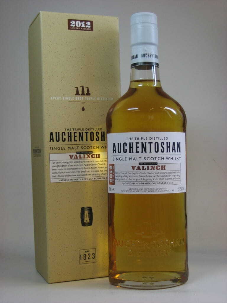 Auchentoshan Valinch 2012 Limited Release 57,2%vol. 0,7l