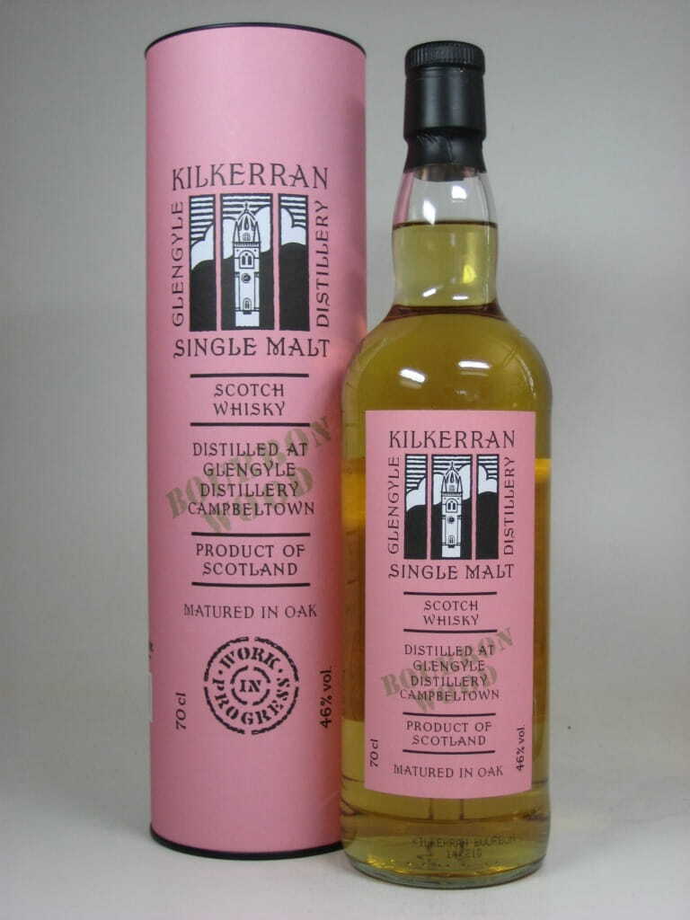 Kilkerran Bourbon Wood WIP 6 - Glengyle Distillery 46%vol. 0,7l