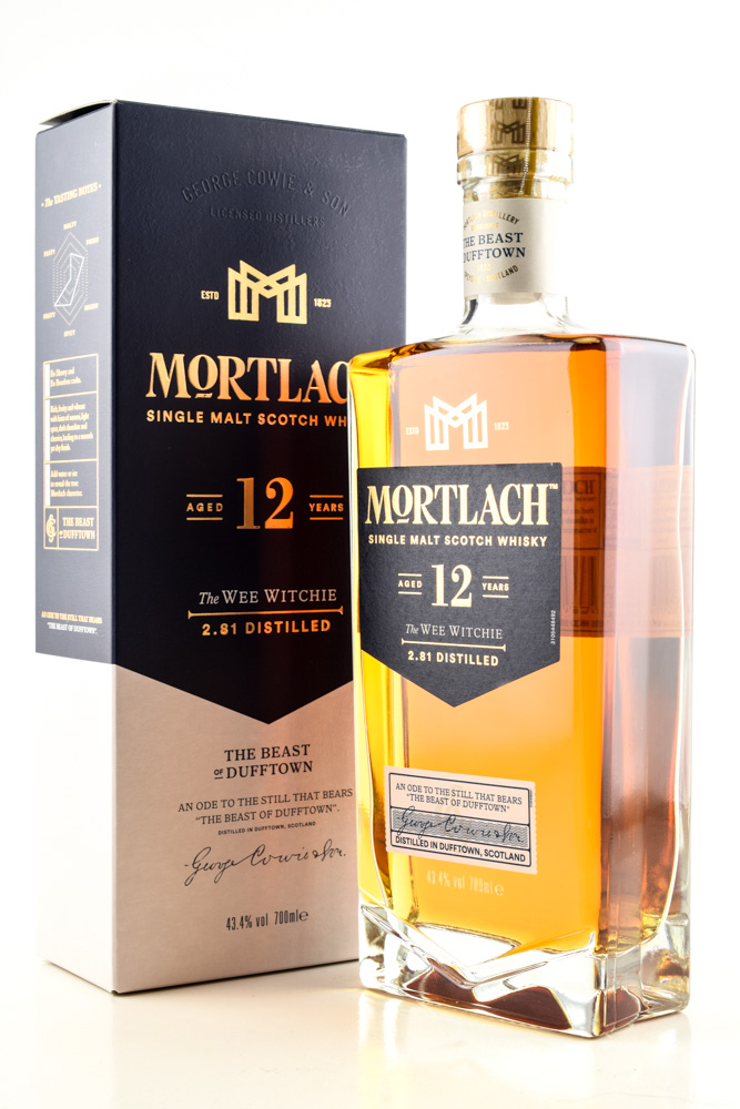 Mortlach 12 Jahre 43,4%vol. 0,7l Mortlach 12 Jahre 43,4%vol. 0,7l