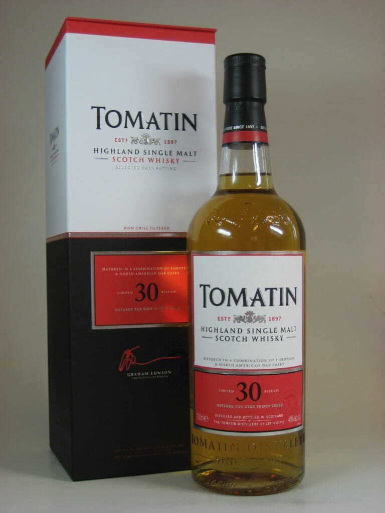 Tomatin 30 Jahre 46%vol. 0,7l