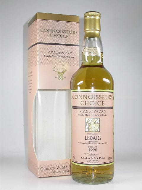 Ledaig 1990/2007 Gordon & MacPhail Connoisseurs Ch. 43%vol. 0,7l