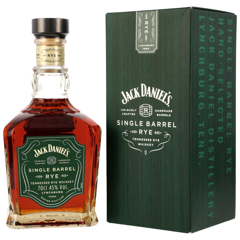Jack Daniel's Single Barrel Rye, New Charred American Oak Cask, Cask #24-0750, 45%