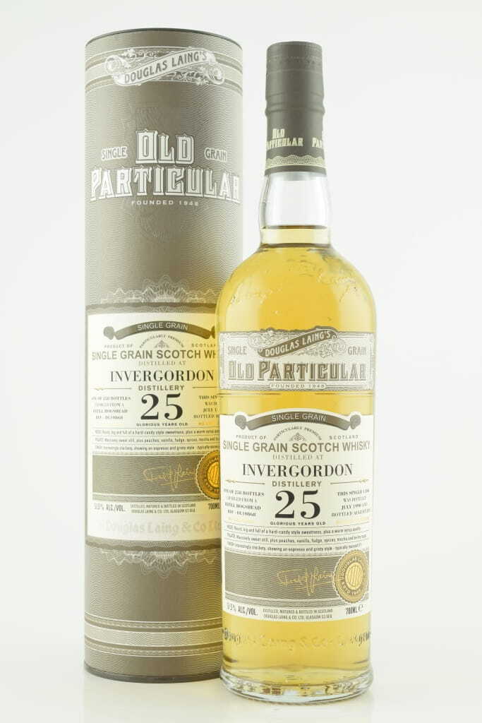 Invergordon 25 Year Old Refill Hogshead 1990/2015 Douglas Laing "Old Particular" 51.5% vol. 0,7l Invergordon 25 Year Old Refill Hogshead 1990/2015 Douglas Laing "Old Particular" 51.5% vol. 0,7l