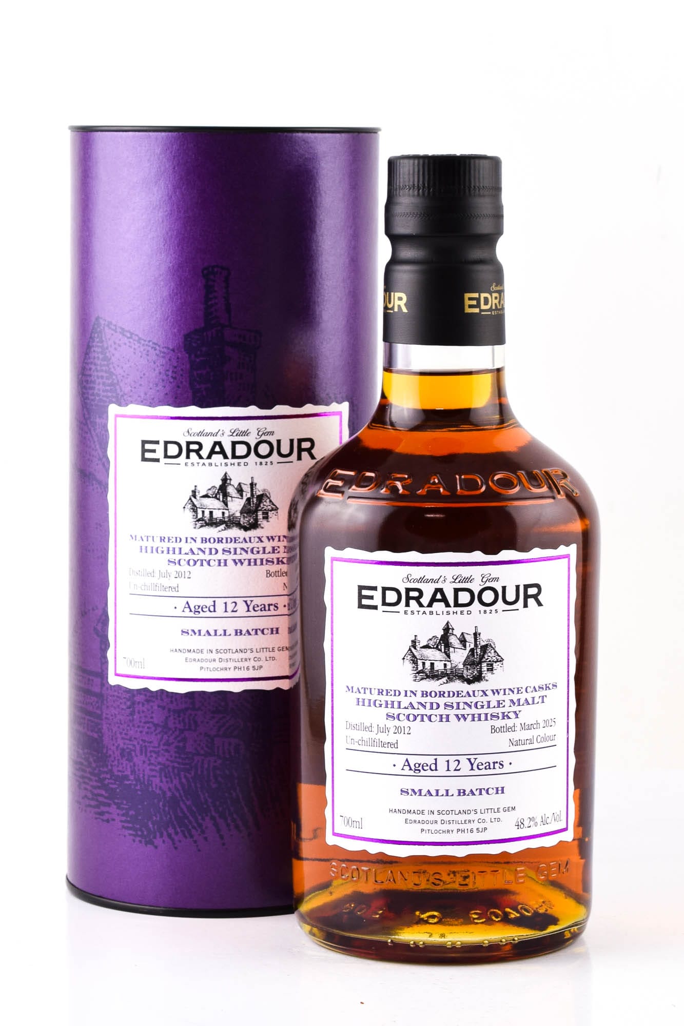Edradour 12 year old Bordeaux Wine Casks