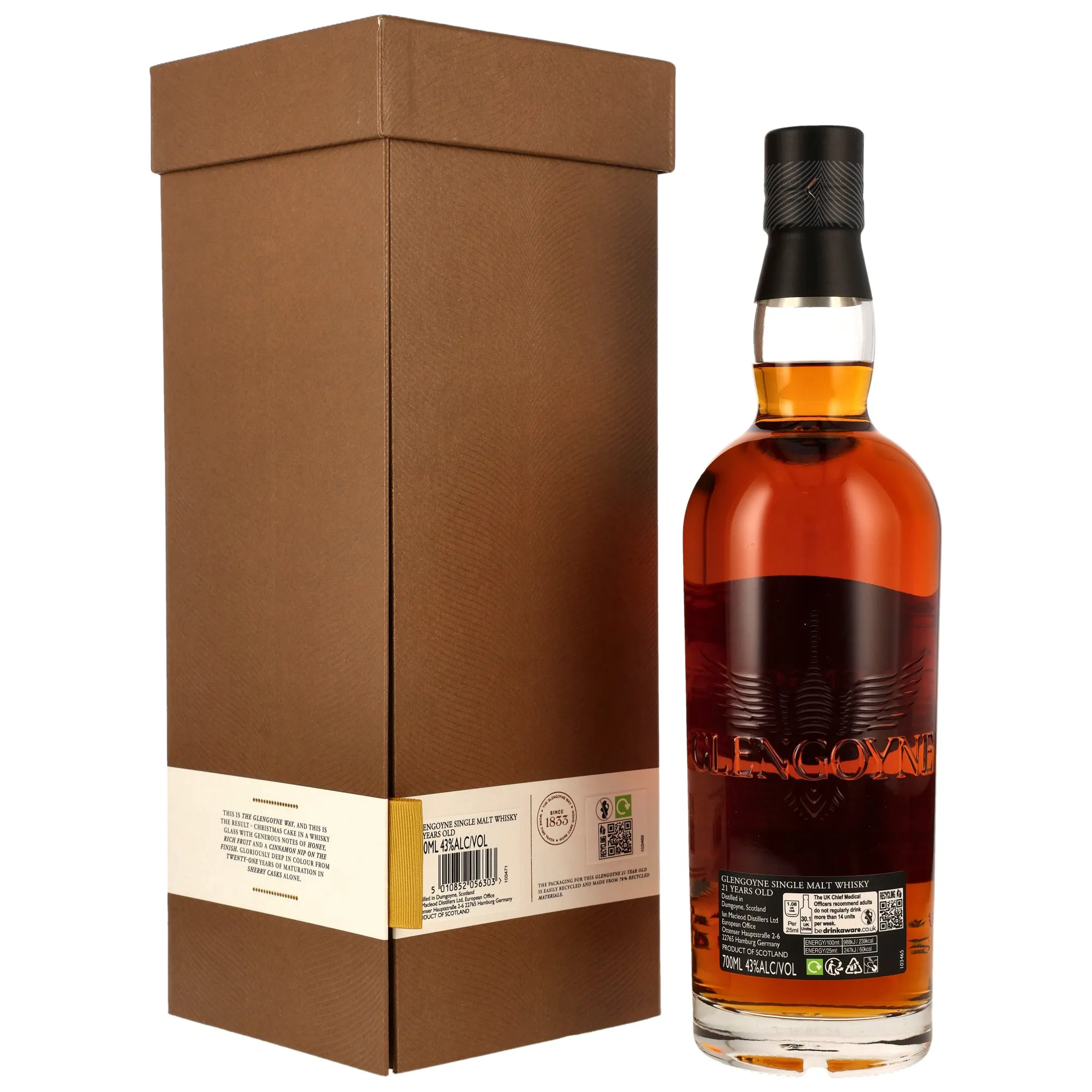 Glengoyne 21 Jahre - Sherry Casks - neue Ausstattung