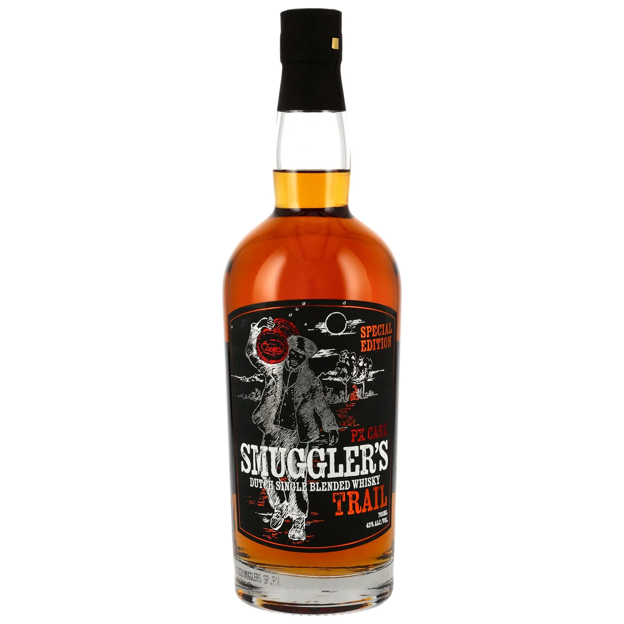 Zuidam Smugglers Trail PX Cask Special Edition, Pedro Ximénez Cask, 43%