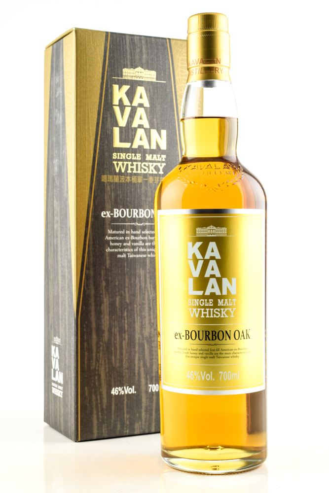 Kavalan Bourbon Oak Matured 46% vol. 0,7l Kavalan Bourbon Oak Matured 46% vol. 0,7l