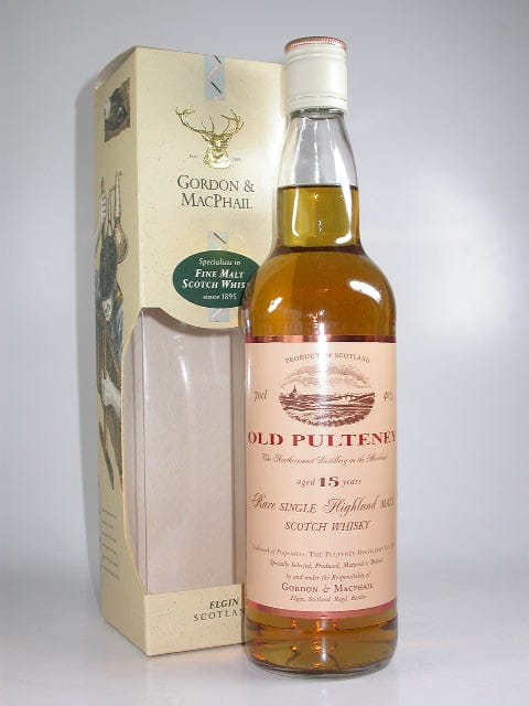 Old Pulteney 15 Jahre Gordon & MacPhail 40%vol. 0,7l