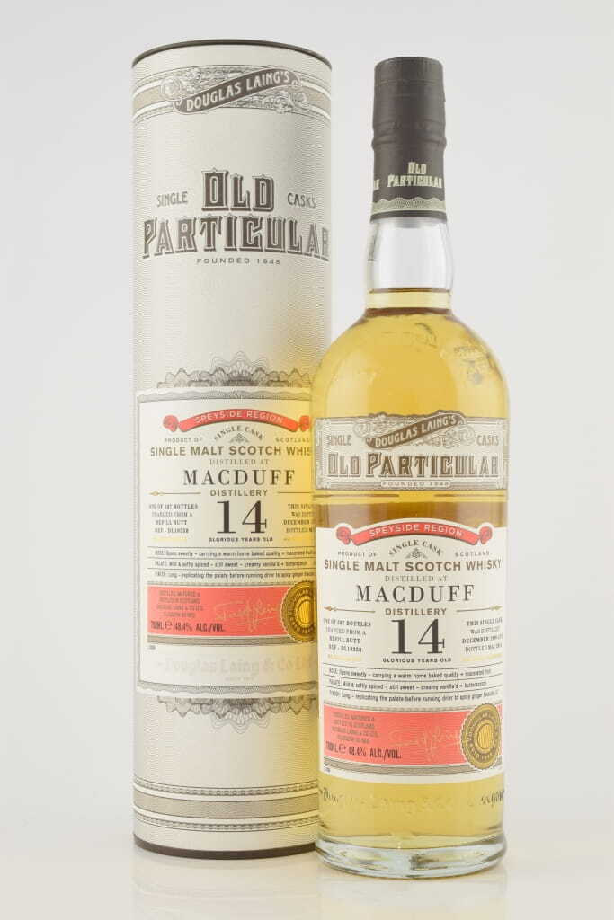 Macduff 14 Year Old Refill Butt 1999/2014 Douglas Laing "Old Particular" 48.4% vol. 0,7l Macduff 14 Year Old Refill Butt 1999/2014 Douglas Laing "Old Particular" 48.4% vol. 0,7l